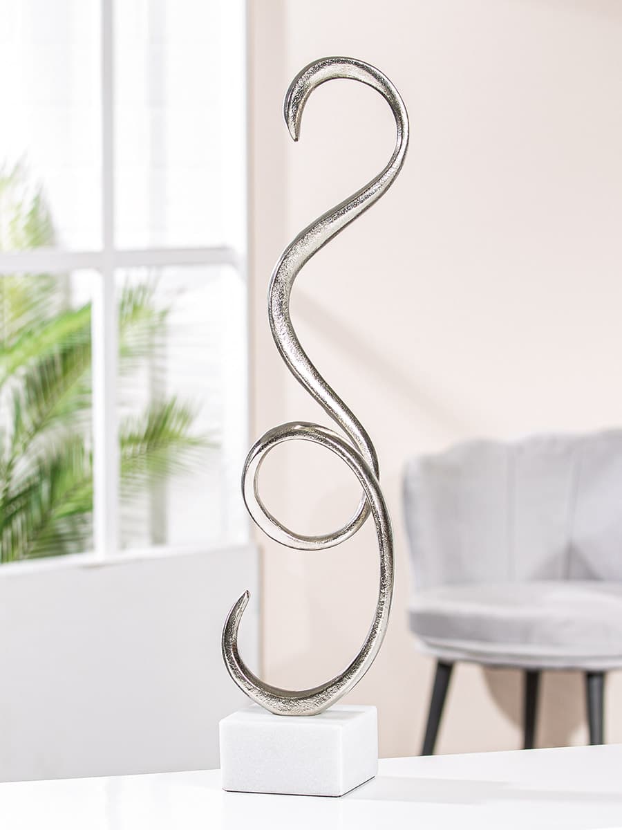 Spiral Aluminum Sculpture