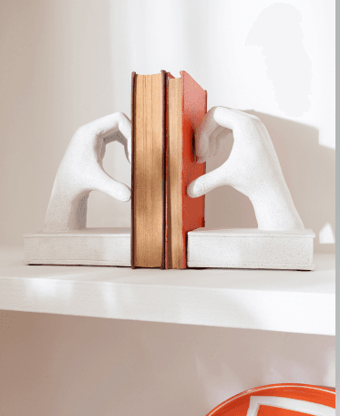 Hands Love Bookends