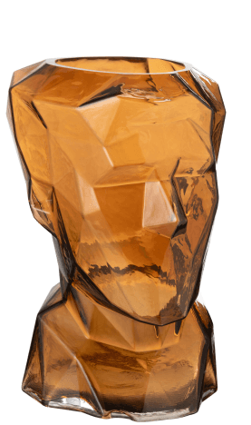 Face Glass Vase