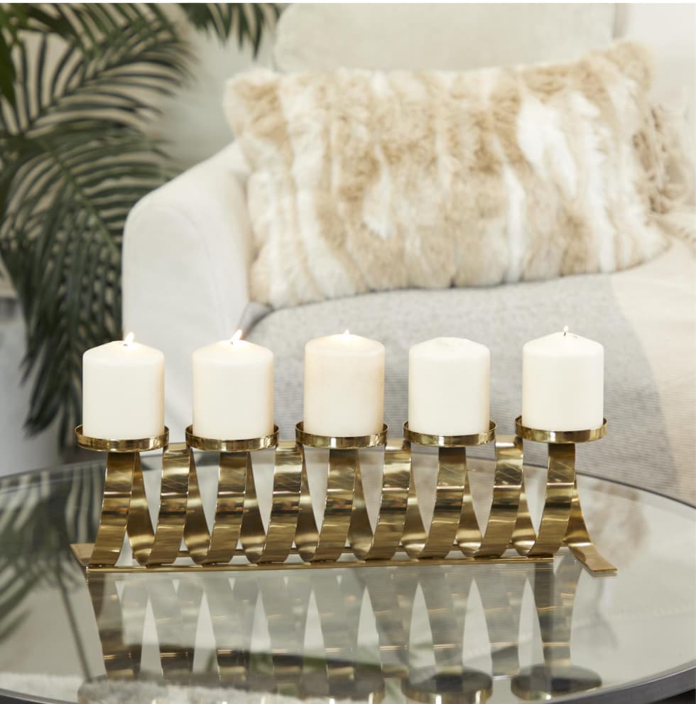 Aluminum Candle Holder 