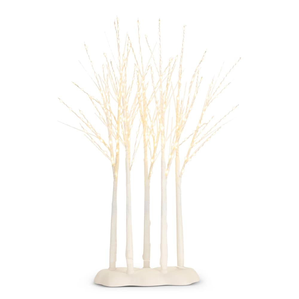 Lighted Glittered Fairy Light Grove