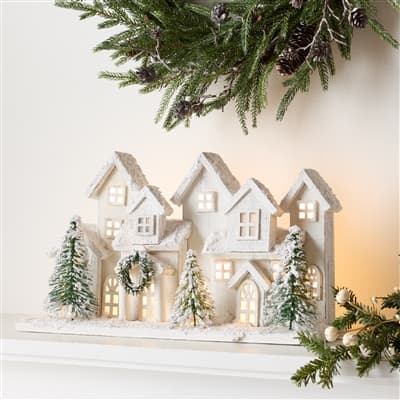 Wooden LED Houses