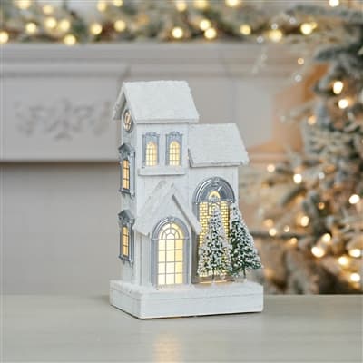 Wooden LED House