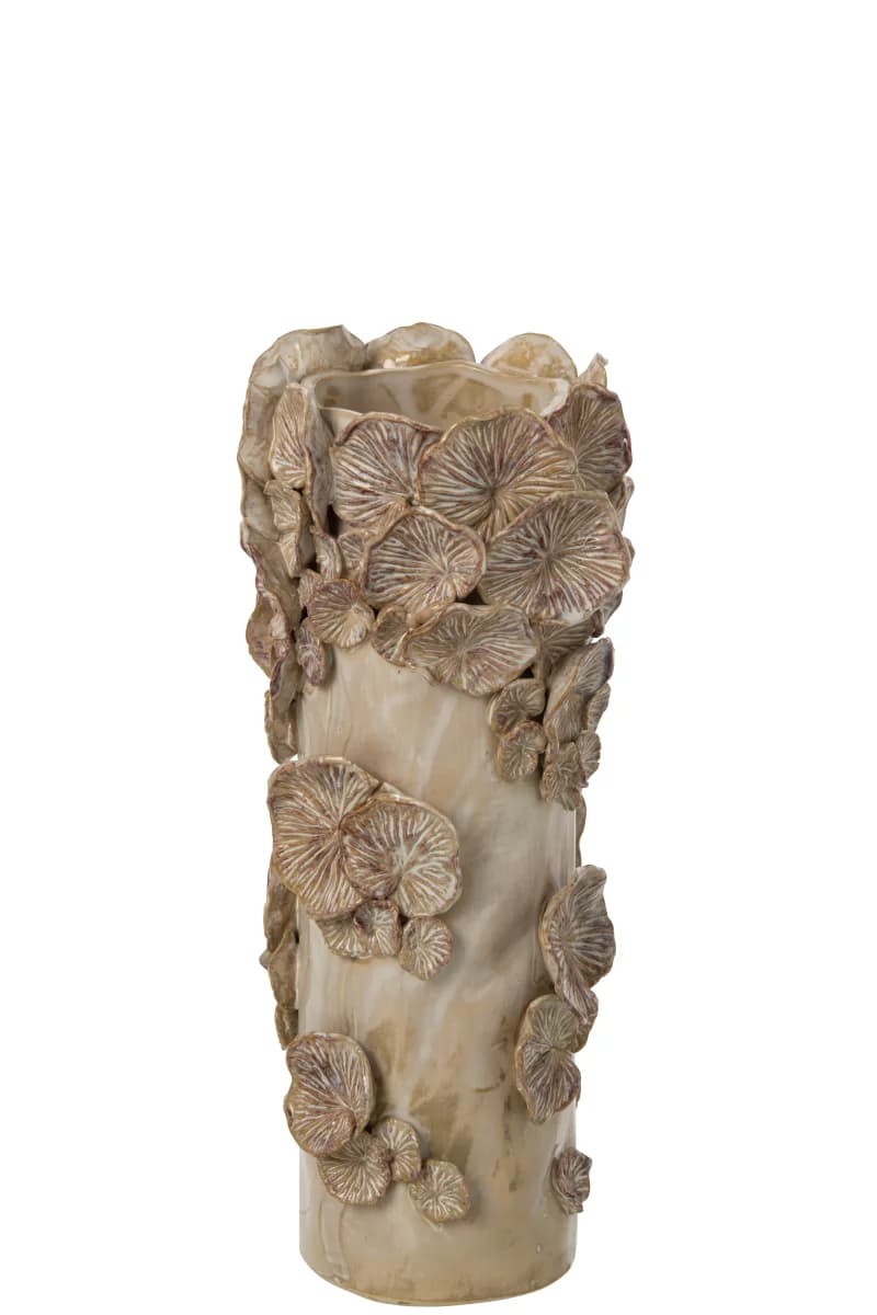 Vase Mushrooms Cylinder
